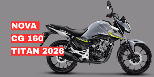 Nova CG 160 Titan 2026: Modernidade, economia e desempenho em uma das motos mais queridas do Brasil